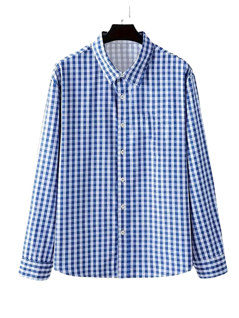 Camisola Cuadros Azul