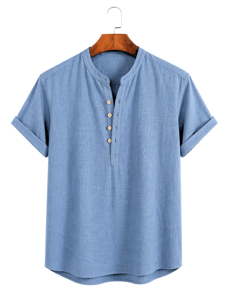 Camisa Al V Neck Azul