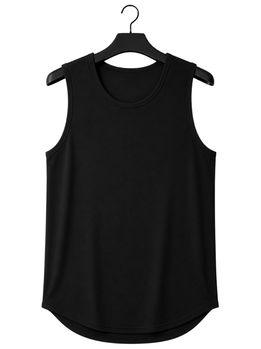 Tirahueso Curved Hem Negra