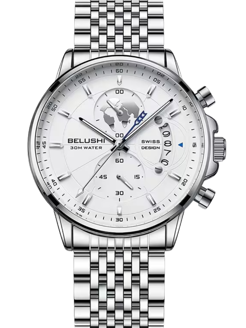 Reloj Belushi World White