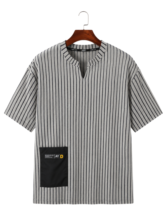 Camiseta Parche Lines Gray