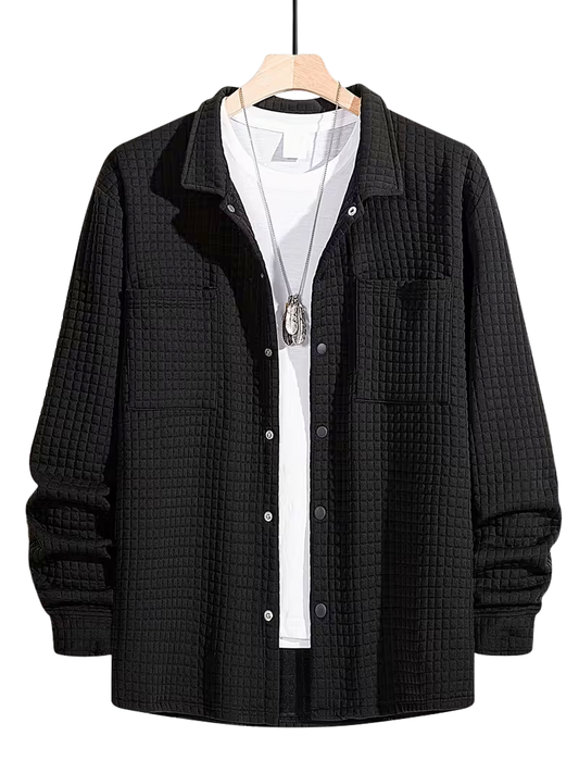 Camisola Gofre Negra