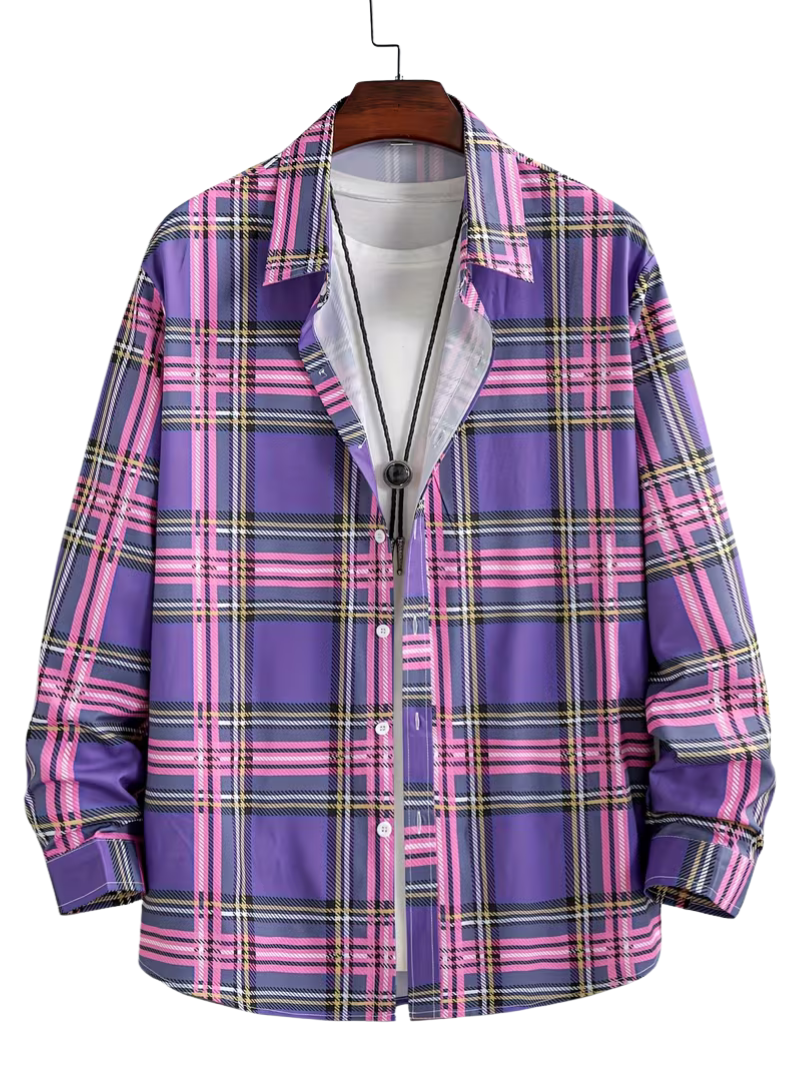 Camisola Abstract Purple