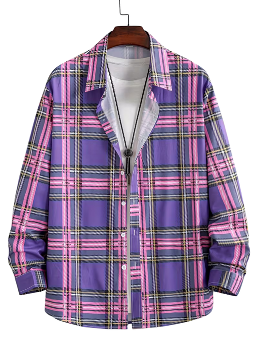 Camisola Abstract Purple