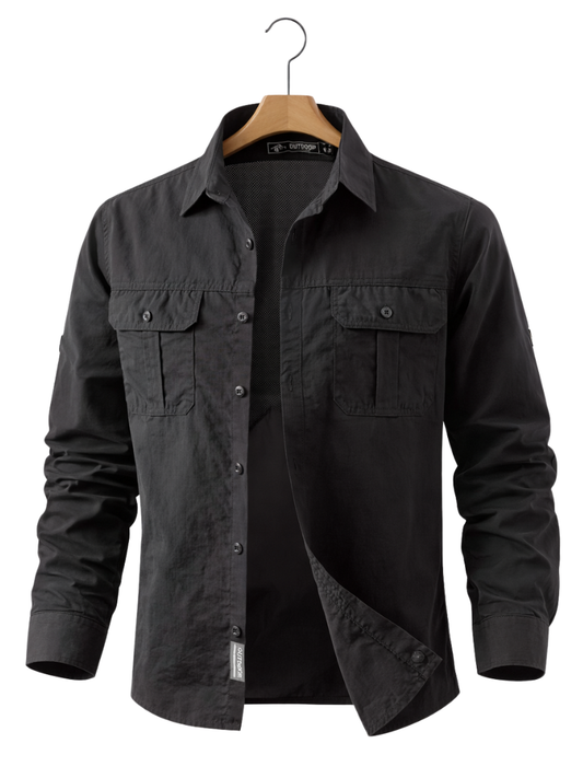 Camisola Outdoor TBotton Black