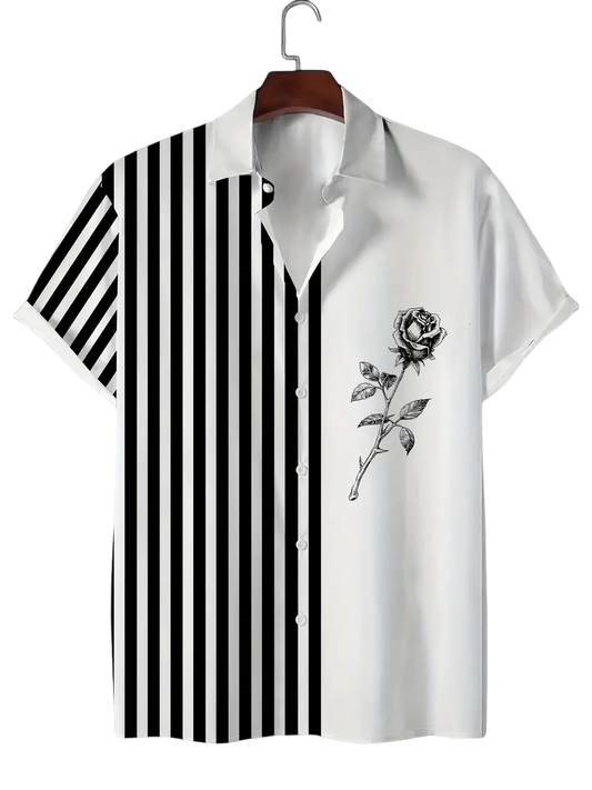 Camisa Blanca Rosa