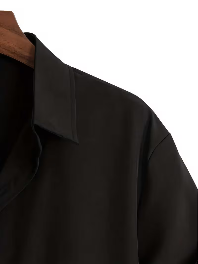 Camisa Poles Negra