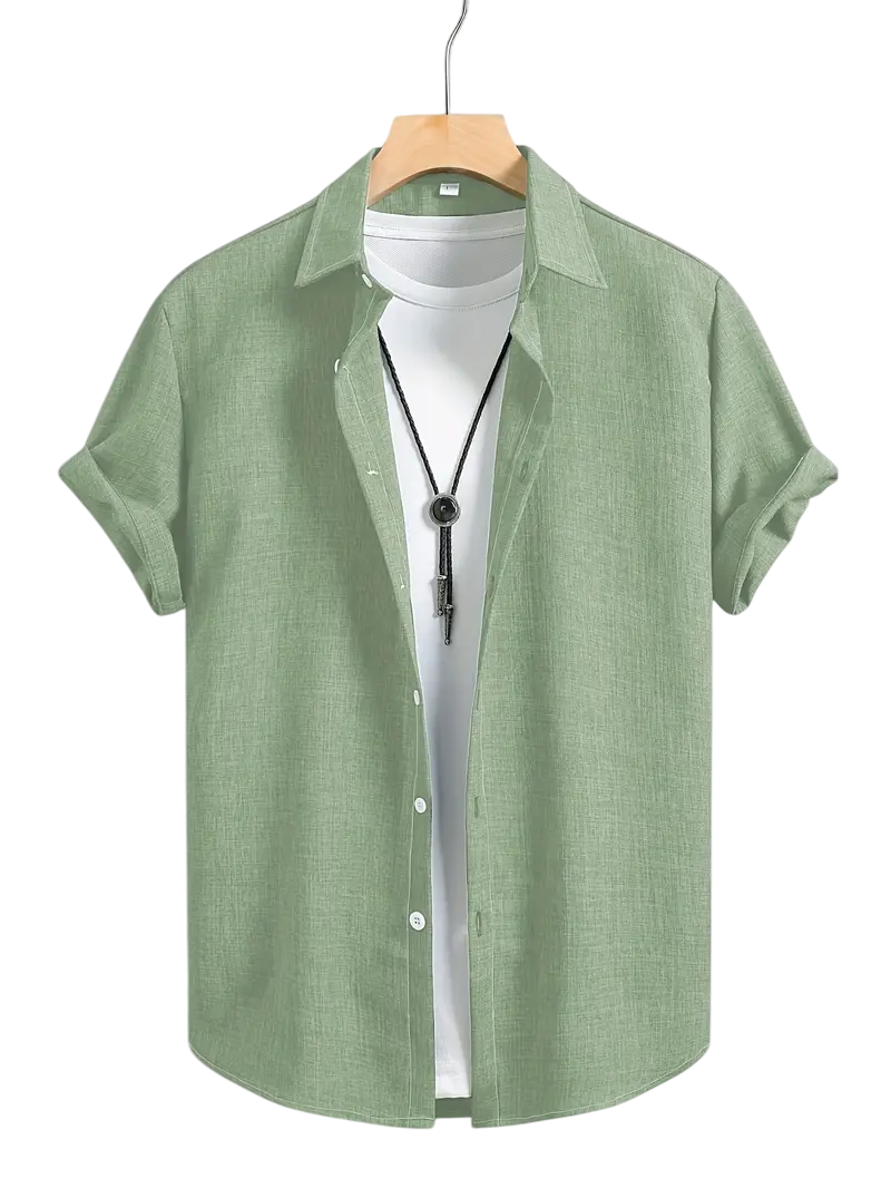 Camisa Cruzada Menta