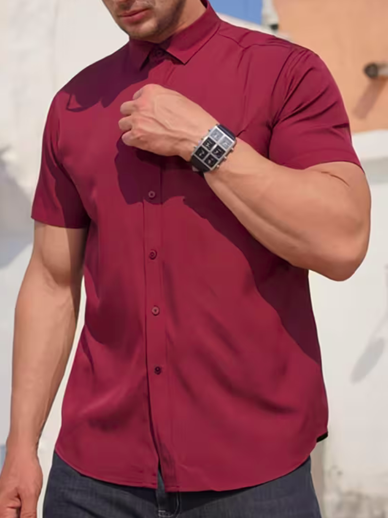 Camisa Lisa Seventy Three Red