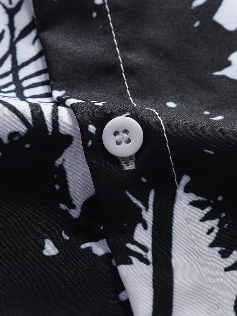 Camisa Palma Negra