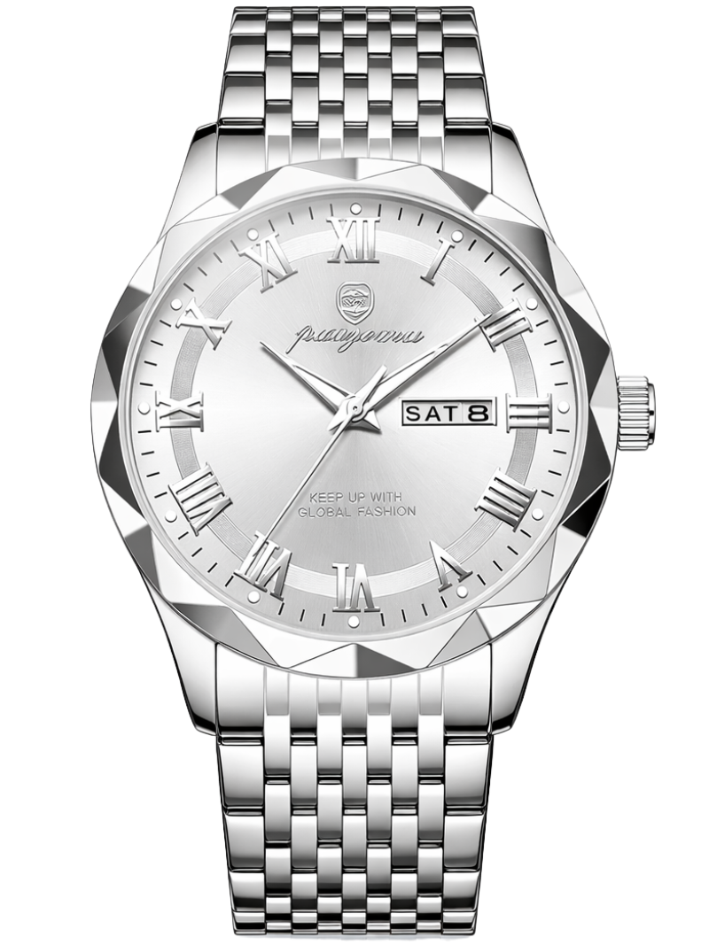 Reloj Paazomu White Iron