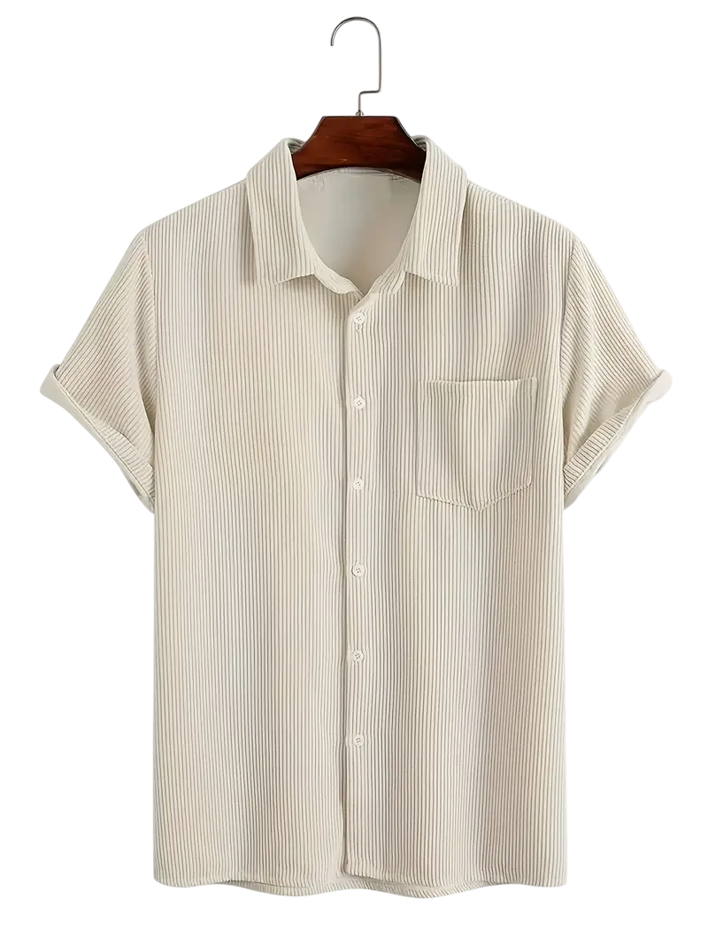 Camisa Beige Franela