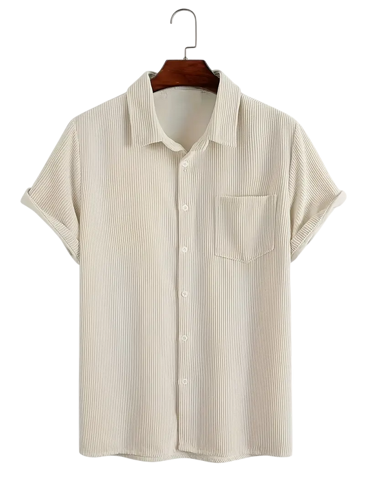 Camisa Beige Franela