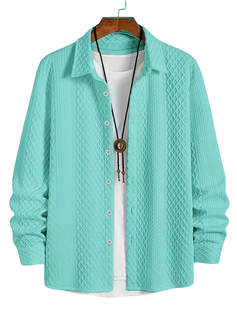 Camisola Artesano Turquesa