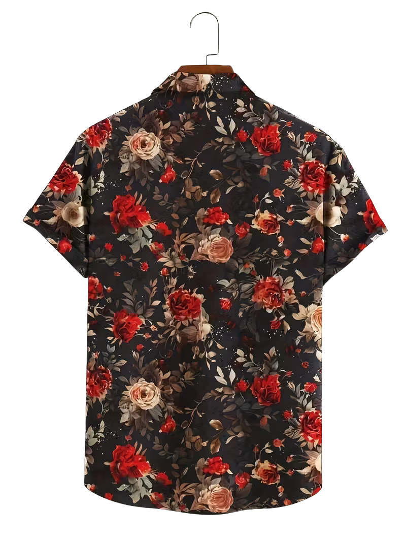 Camisa Rosedal Negra