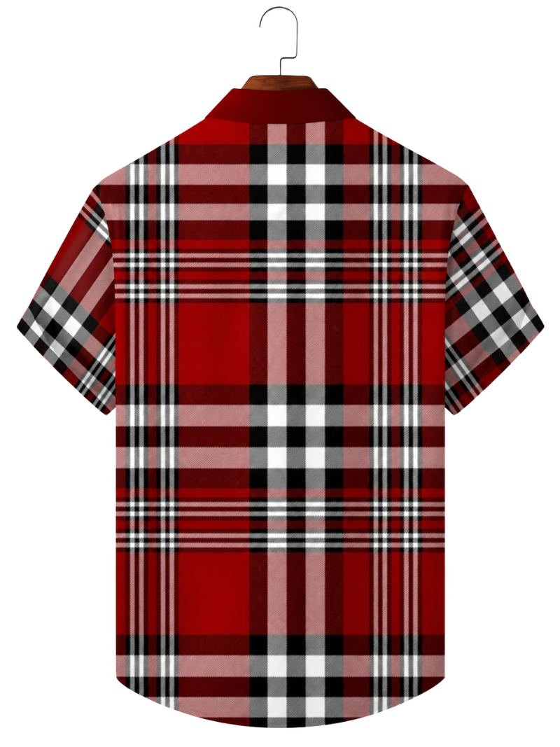 Camisa Farm Tartan Roja