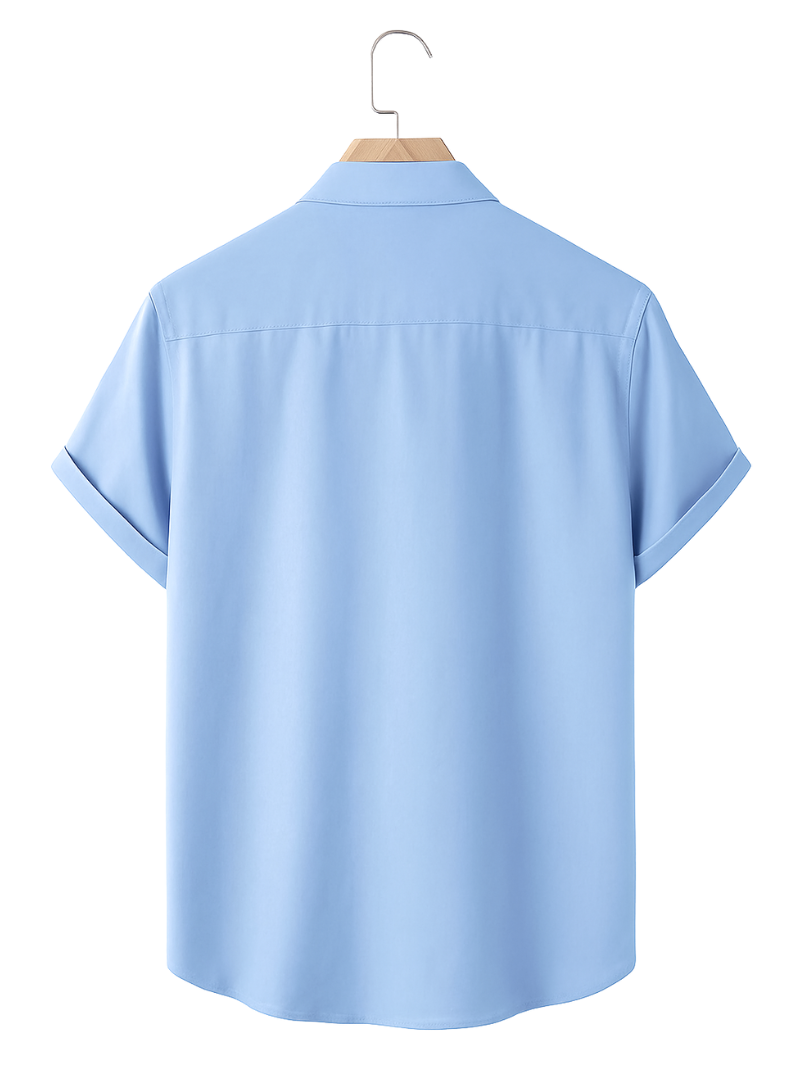 Camisa Smooth Azur
