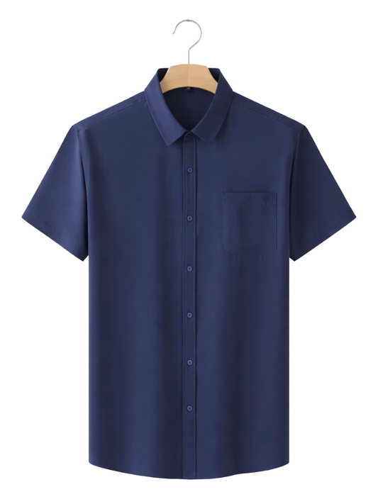 Camisa Lisa Seventy Three Navy