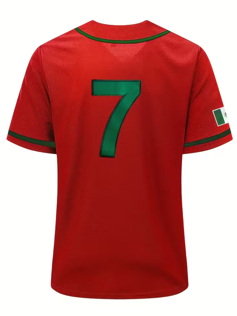 Camisa 7 Roja
