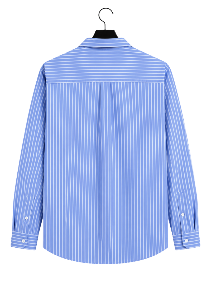 Camisola Azul Rayas Blancas