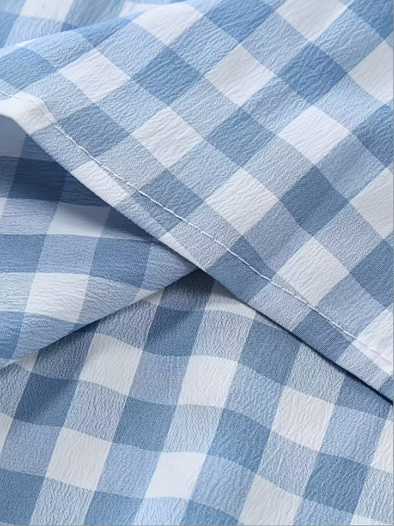 Camisa Cuadrille Azul