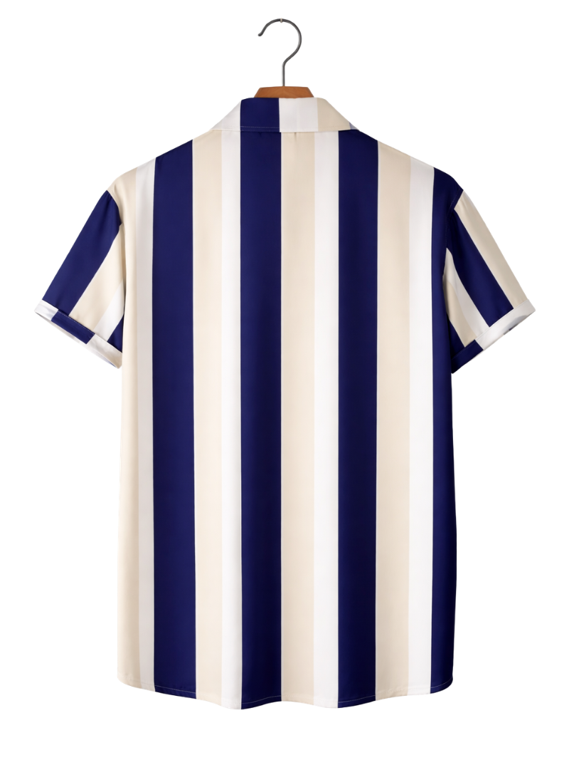 Camisa Riviera Azul Beige