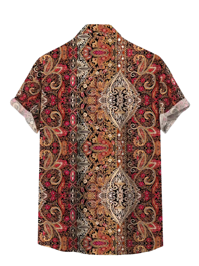 Camisa Mandala Roja