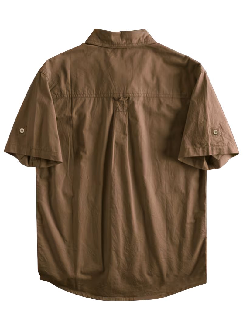 Camisa Off Road Marron