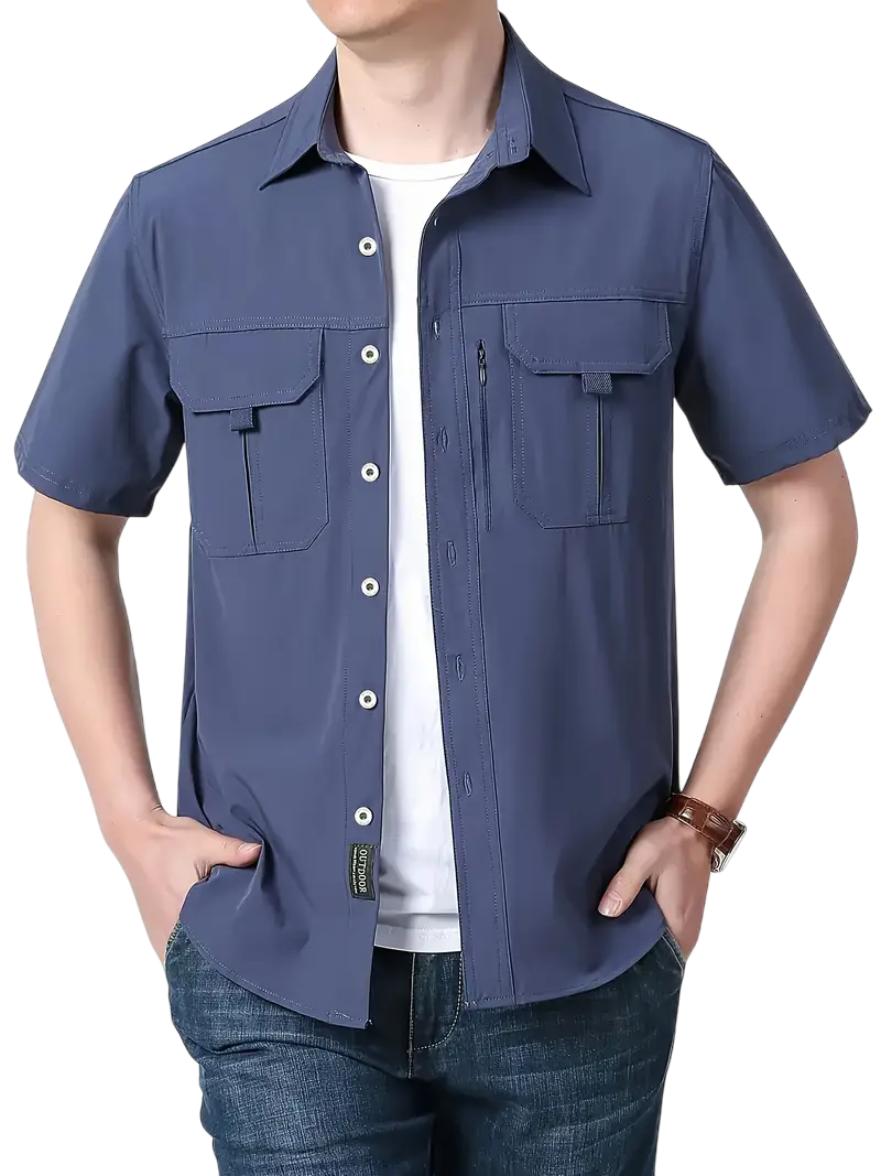 Camisa Outdoor ZiB Blue