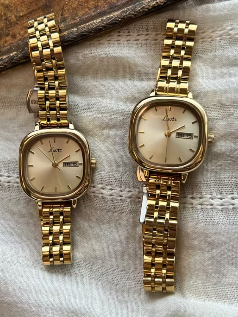 Reloj Vintage Lite Dorado Lsutr