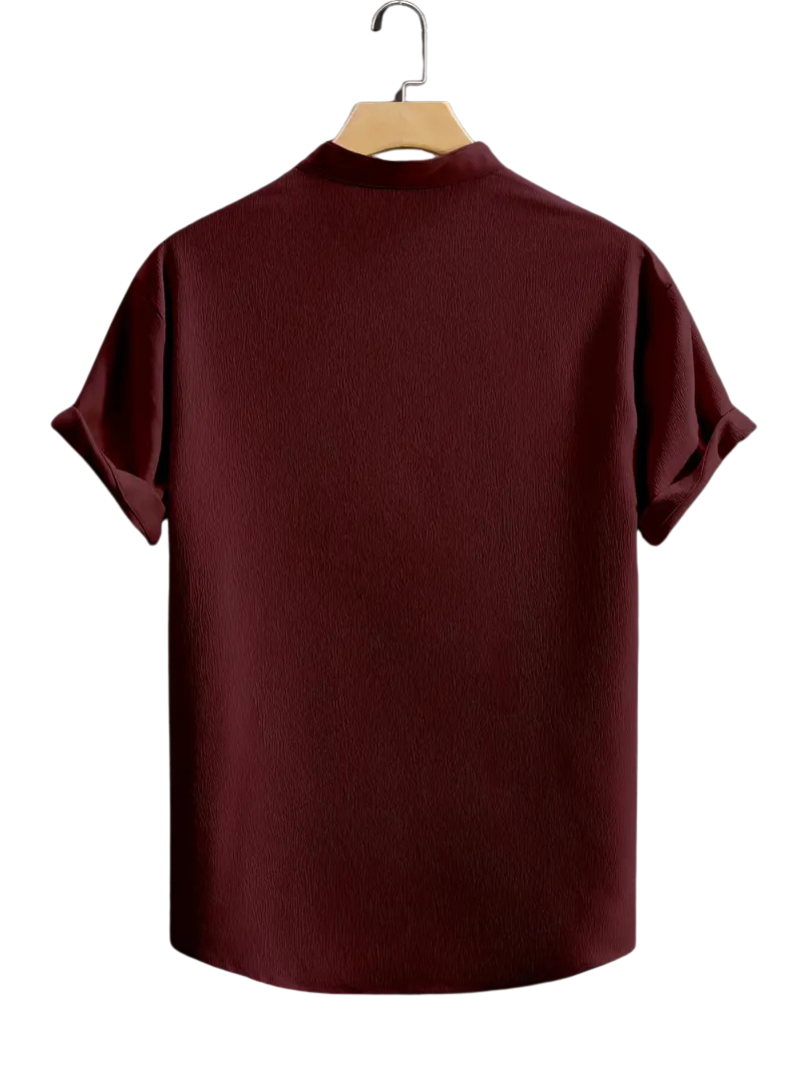 Camisa Crepé Carmin