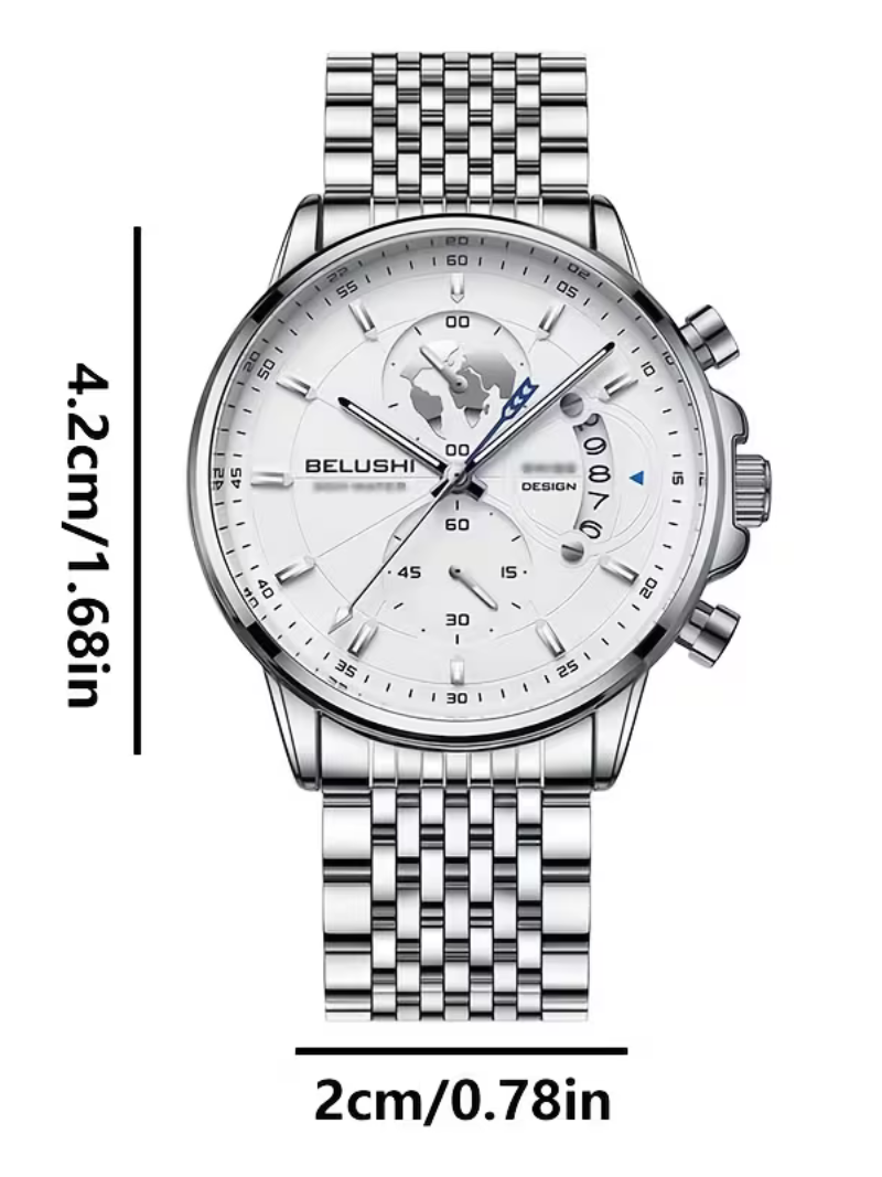 Reloj Belushi World White