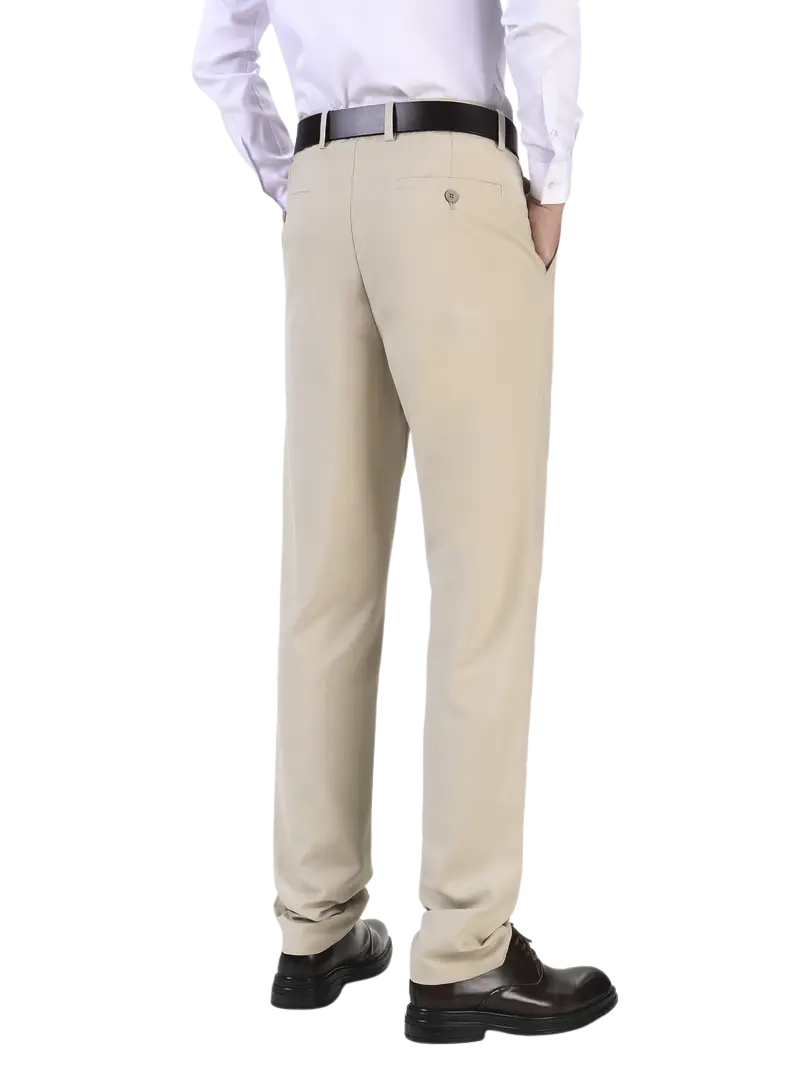 Pantalón Liso Beige
