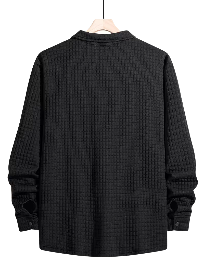 Camisola Gofre Negra