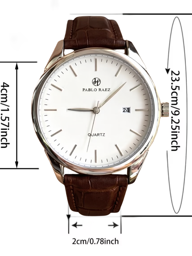 Reloj Pablo Raez Brown White