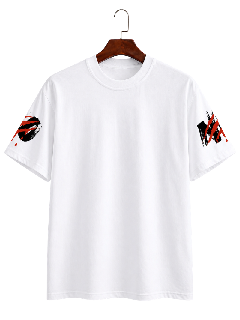 Camiseta Never Give Up Blanca