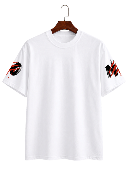 Camiseta Never Give Up Blanca