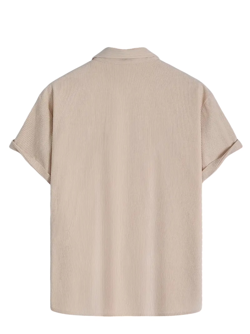 Camisa Canalé Beige