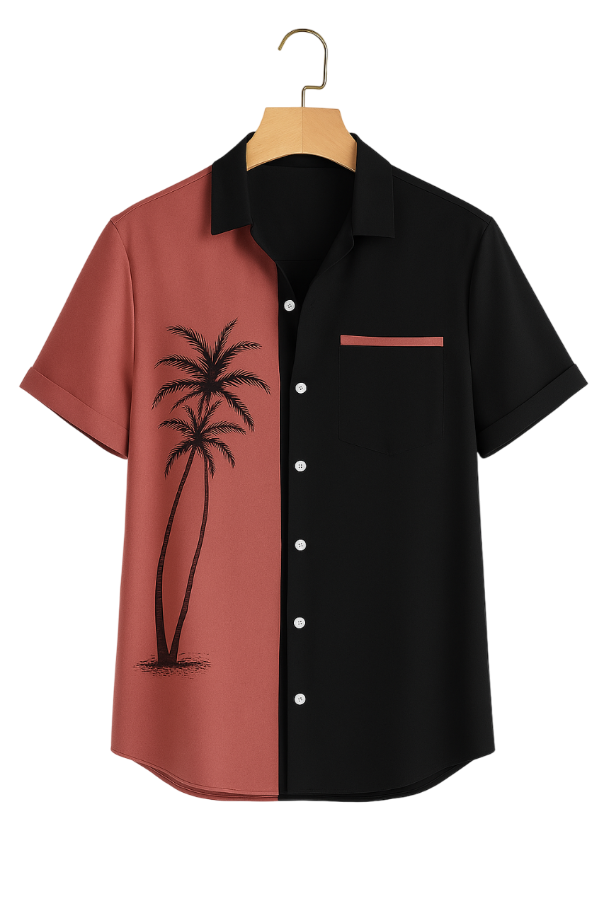 Camisa Palm Grana