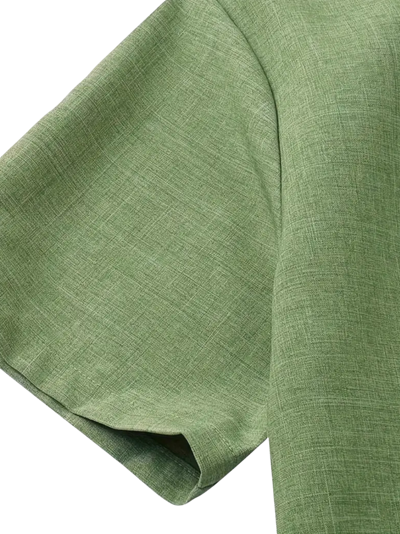 Camisa Helecho Cuello Alto