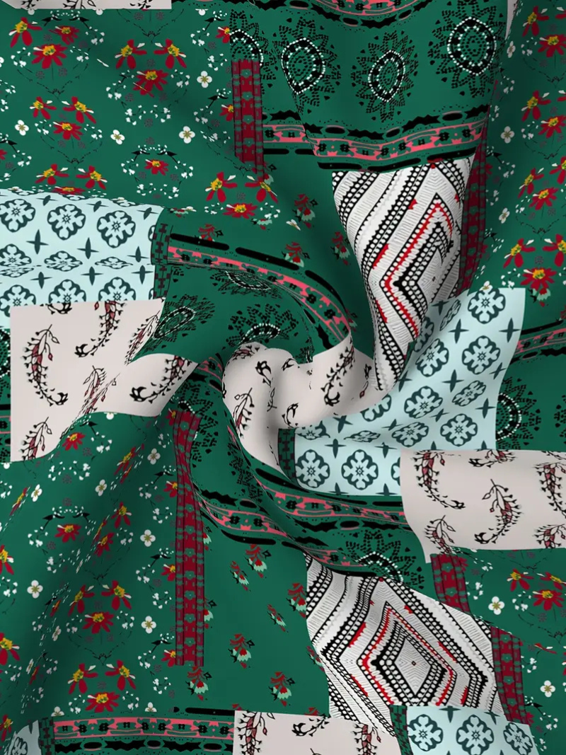 Camisa Mandala Verde