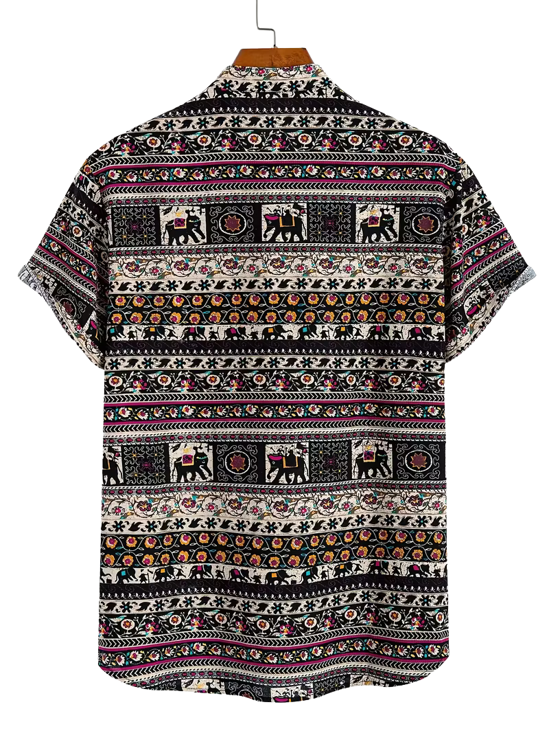 Camisa Kurta Elephant