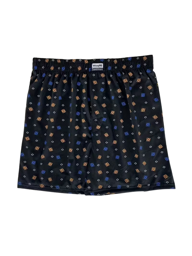 Boxer Orange Squeeze Negro