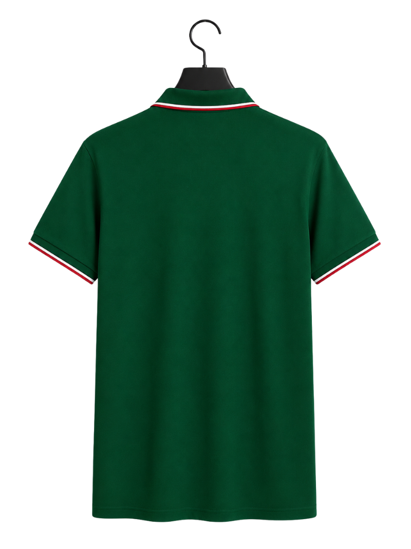 Polo Two Lines Green