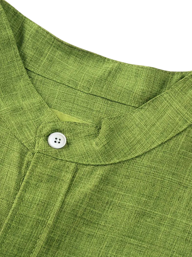 Camisa Grass Cuello Alto