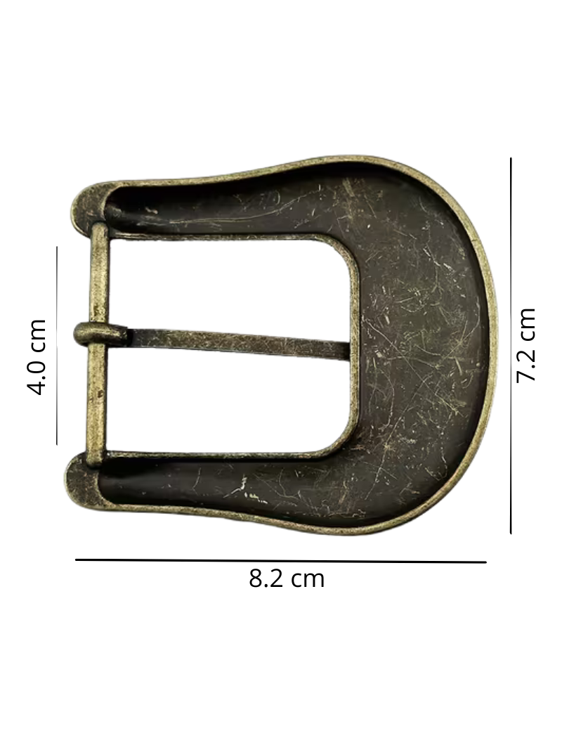 Hebilla Bull Star Silver