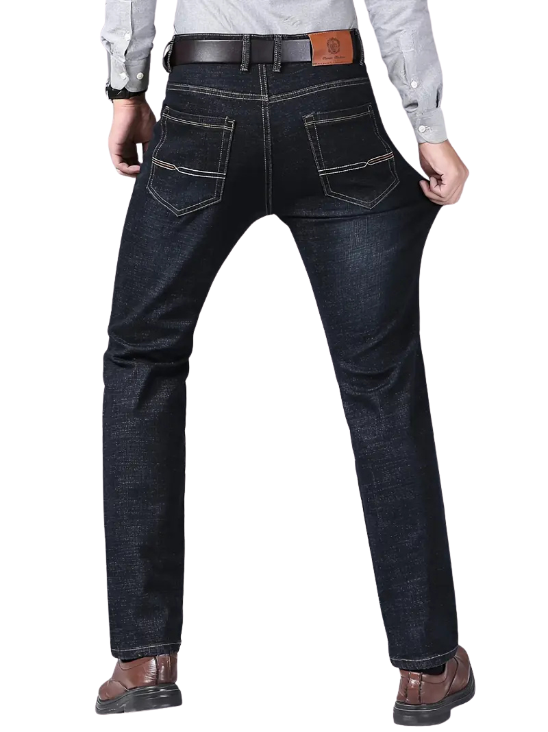 Pantalón Denim Oscuro