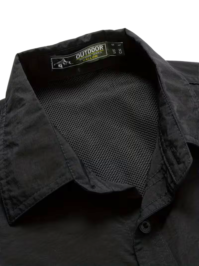 Camisola Outdoor TBotton Black