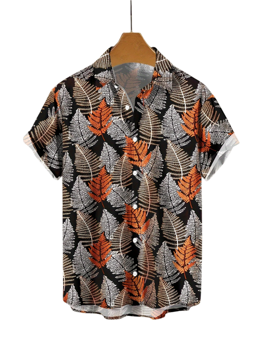 Camisa de hojas