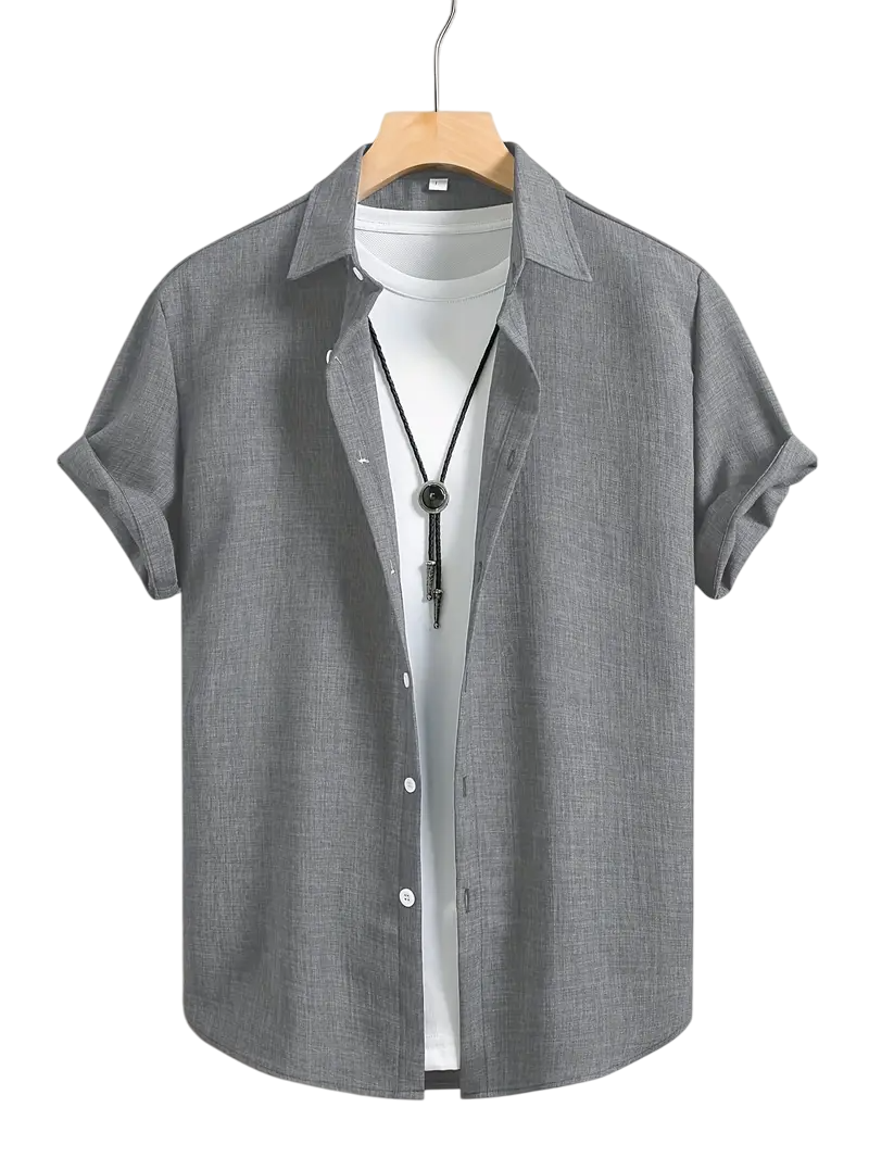 Camisa Cruzada Oxford